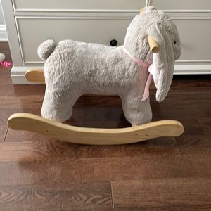 Pottery barn rocking bunny